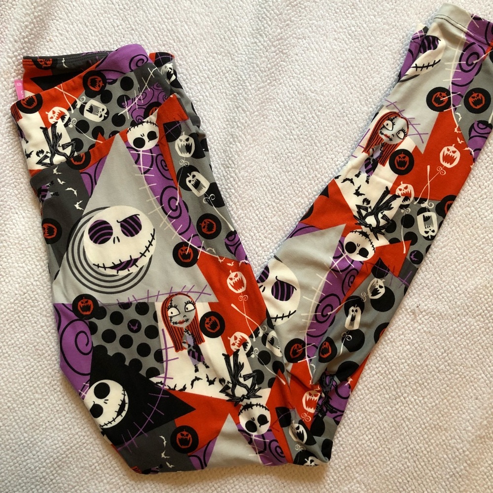 OS LuLaRoe Leggings Disney Jack